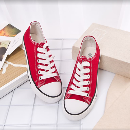 PRIMARK - Red converse style