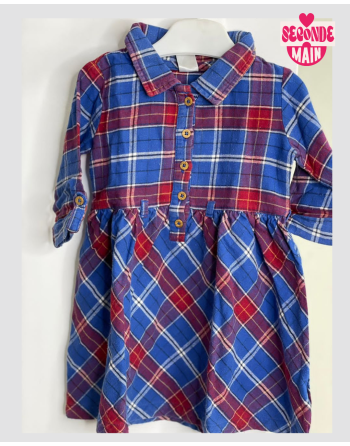 Carter's - Blue check dress