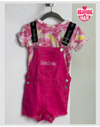 BEBE -  Set overalls + T-shirt