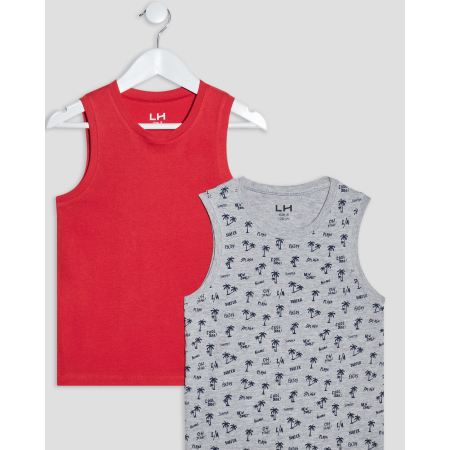 LAHALLE- Set Tank tops x 2