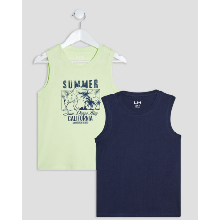 LAHALLE- Set Tank tops x 2